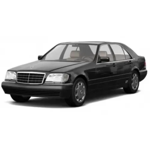 Autokoberce EVA pro Mercedes-Benz W140 (V140) S-Class 1991-1998 3 Gen Sedan Long